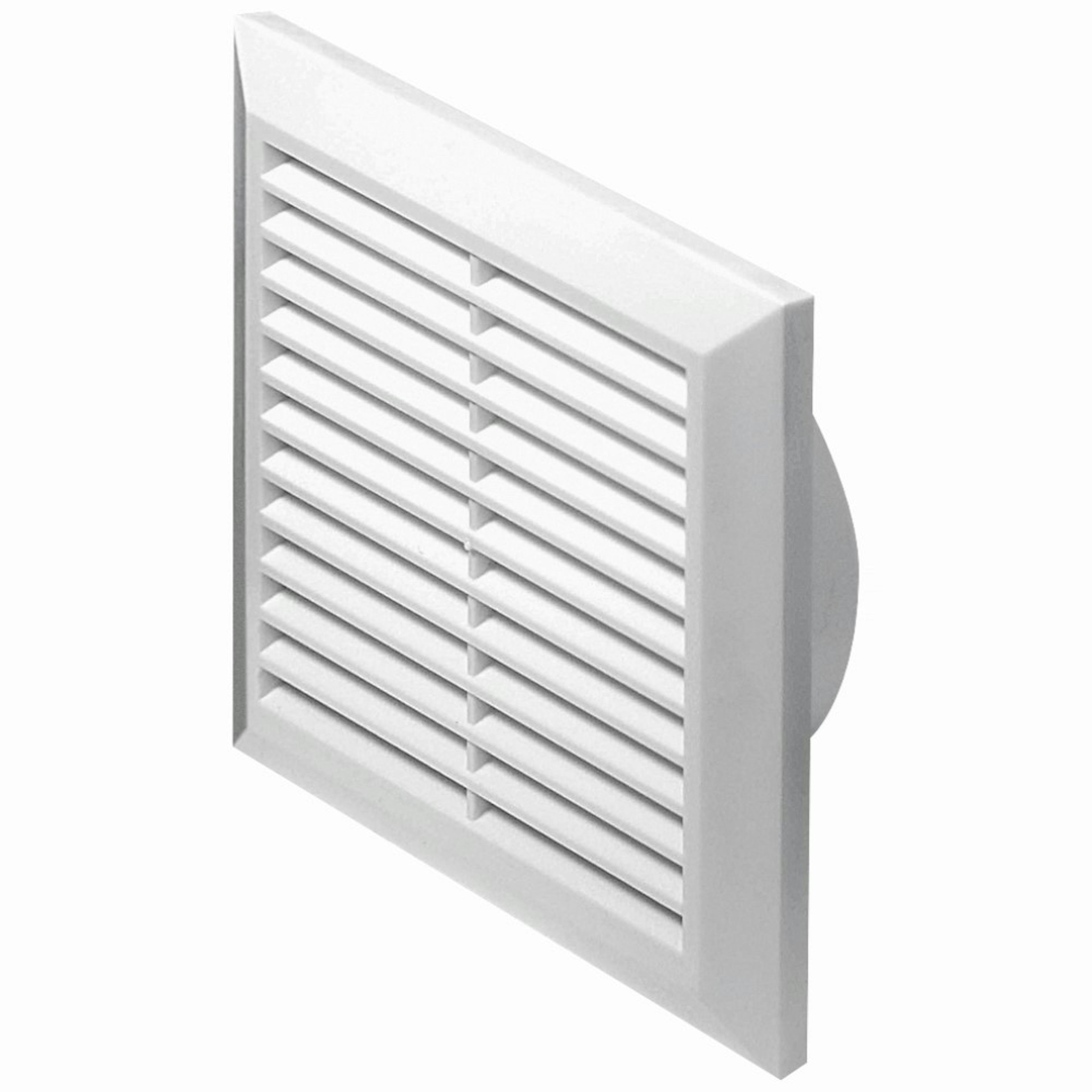 Ventilgaller Malmbergs Fyrkant 100 mm Vit