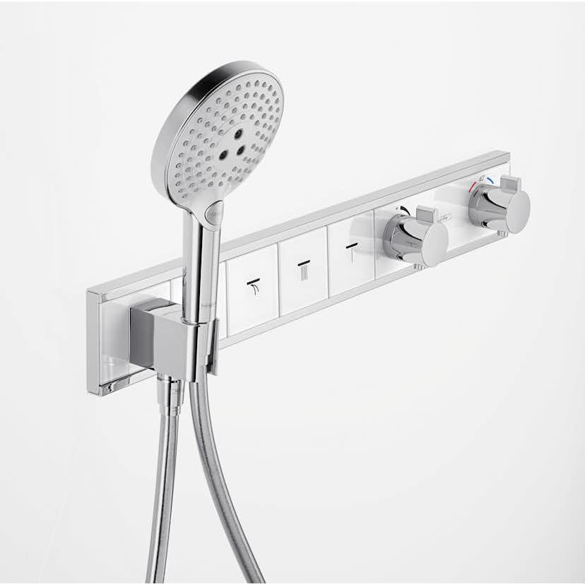Duschblandare Hansgrohe Rainselect 4 Funktioner med Handduschhållare