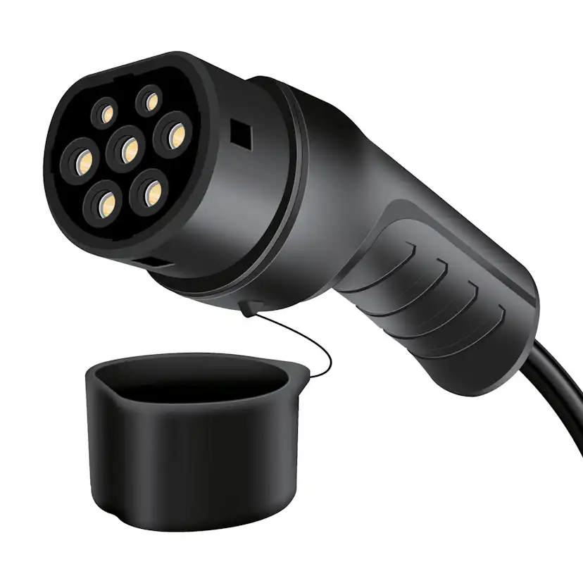 Laddkabel LogiLink Elbil Typ 2 3-fas 32A 22kW