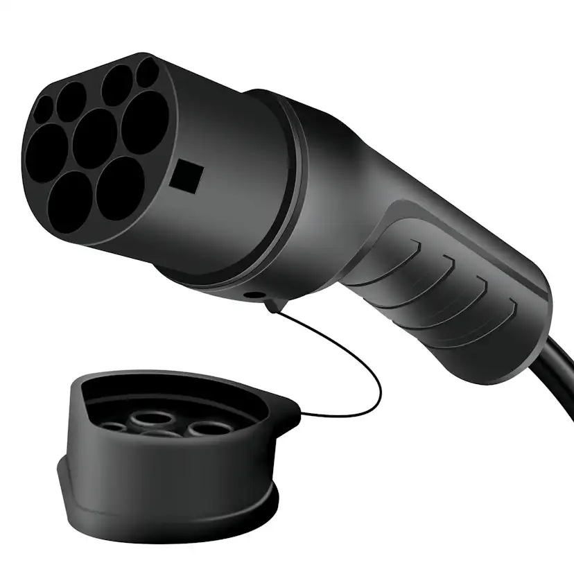 Laddkabel LogiLink Elbil Typ 2 3-fas 32A 22kW