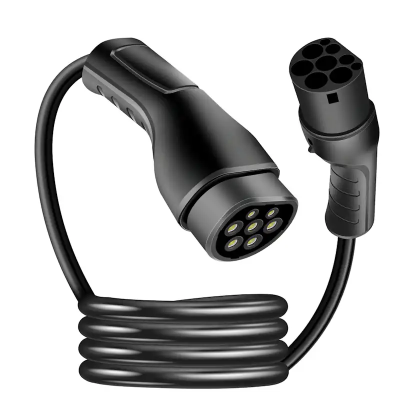 Laddare LogiLink Elbil Typ 2 230V 1-fas 16A 3,7 kW