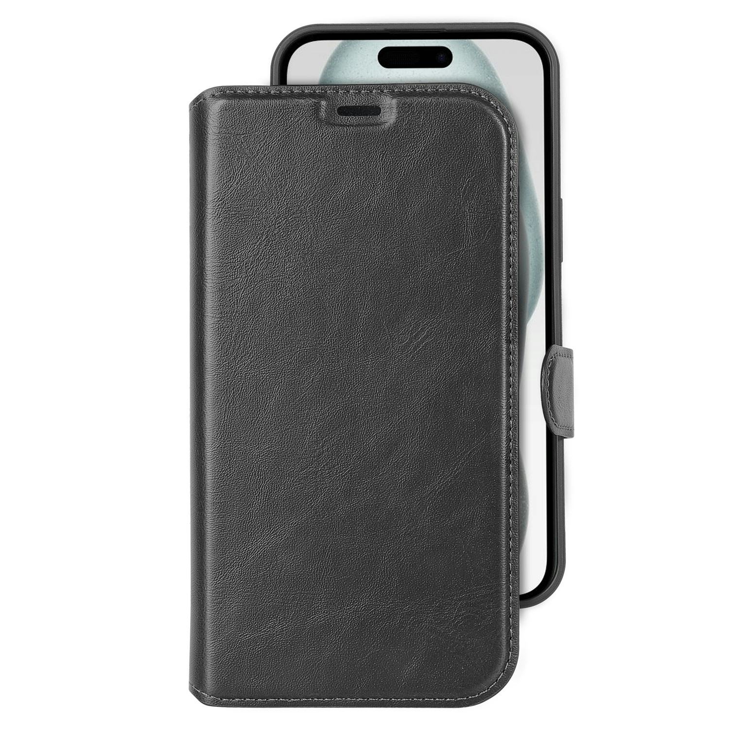 Mobilskal Champion 2-in-1 Slim wallet iPhone 15 Plus