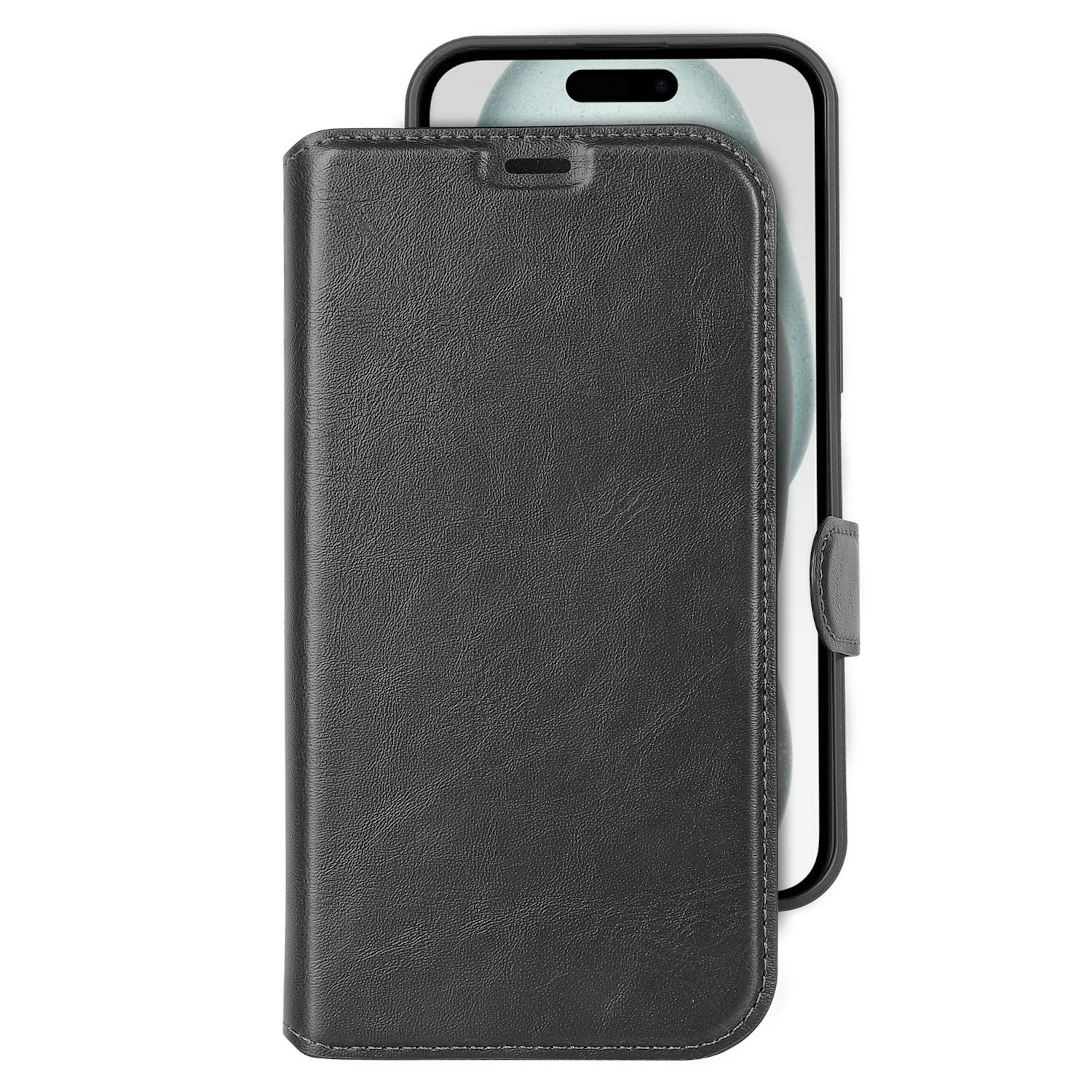 Mobilskal Champion 2-in-1 Slim wallet iPhone 15 Plus