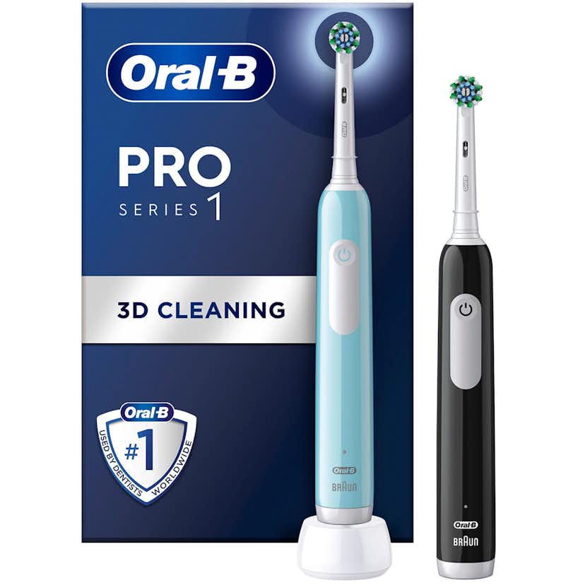 Eltandborste Oral-B Pro3 + Extra Refill + TC