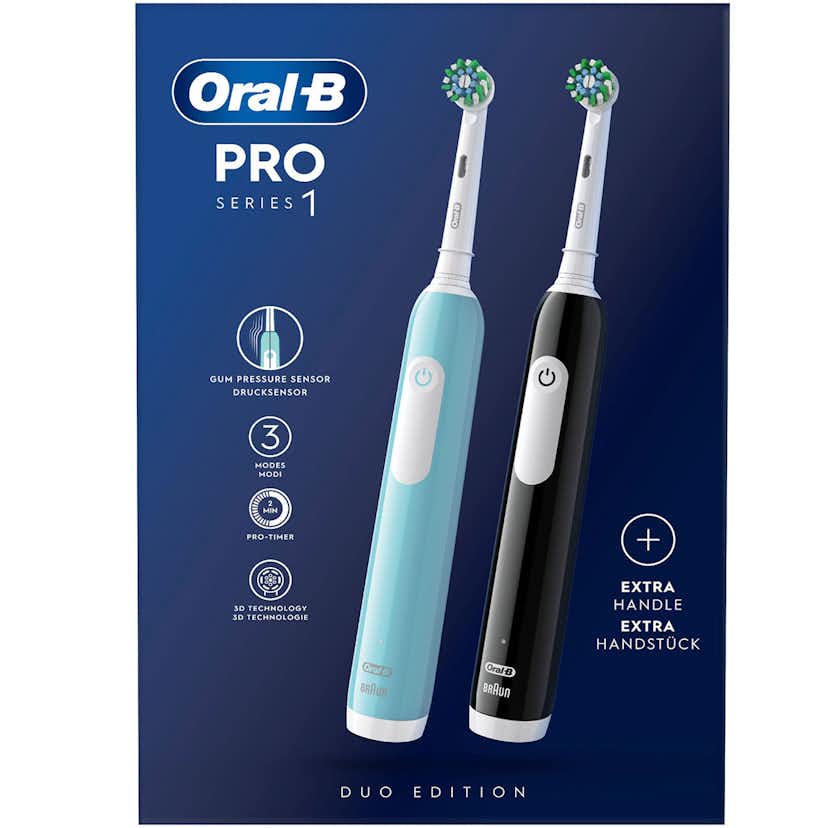 Eltandborste Oral-B Pro3 + Extra Refill + TC