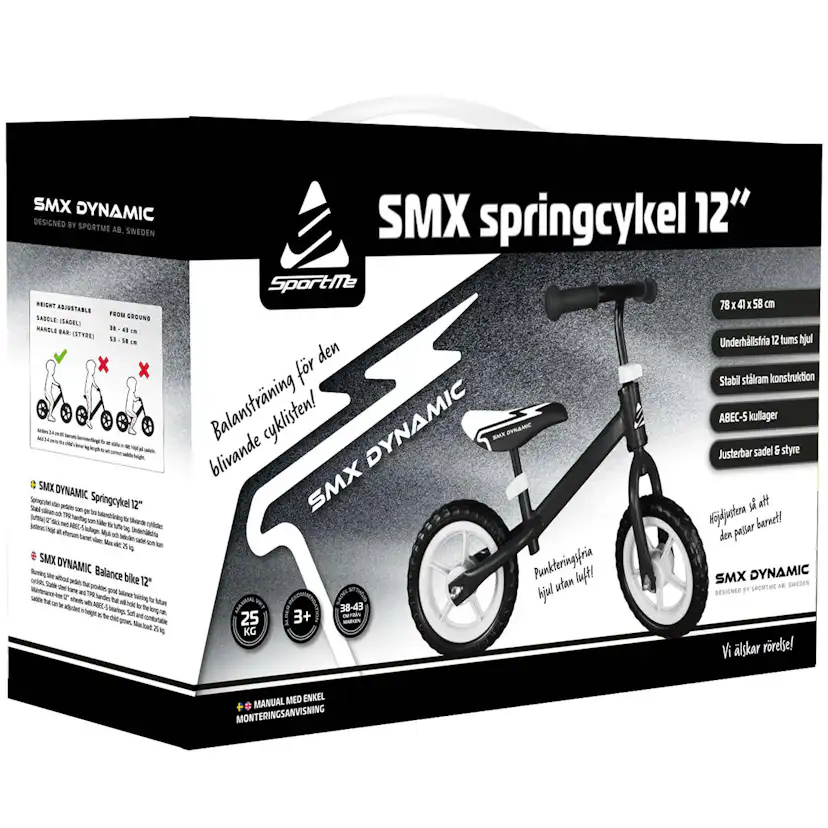 SMX Balanscykel SportMe 12 tum
