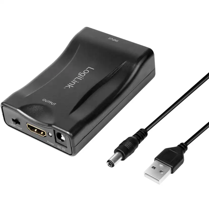 Scart till HDMI-omvandlare LogiLink 1080p