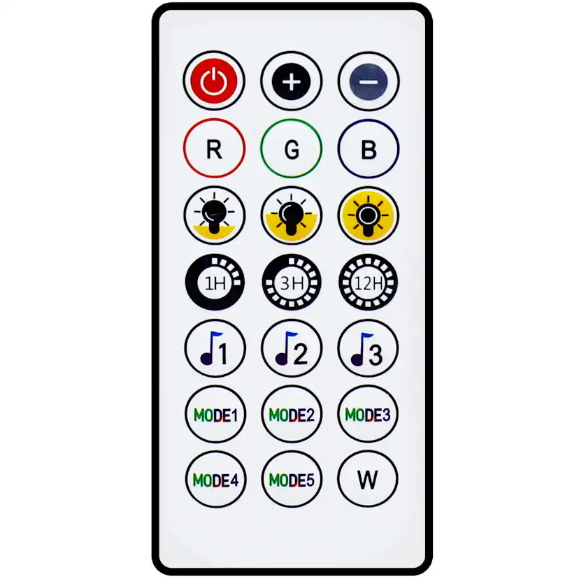 RGB-ljusslinga LogiLink Med Fjärrkontroll och WiFi Tuya IP65 5 m