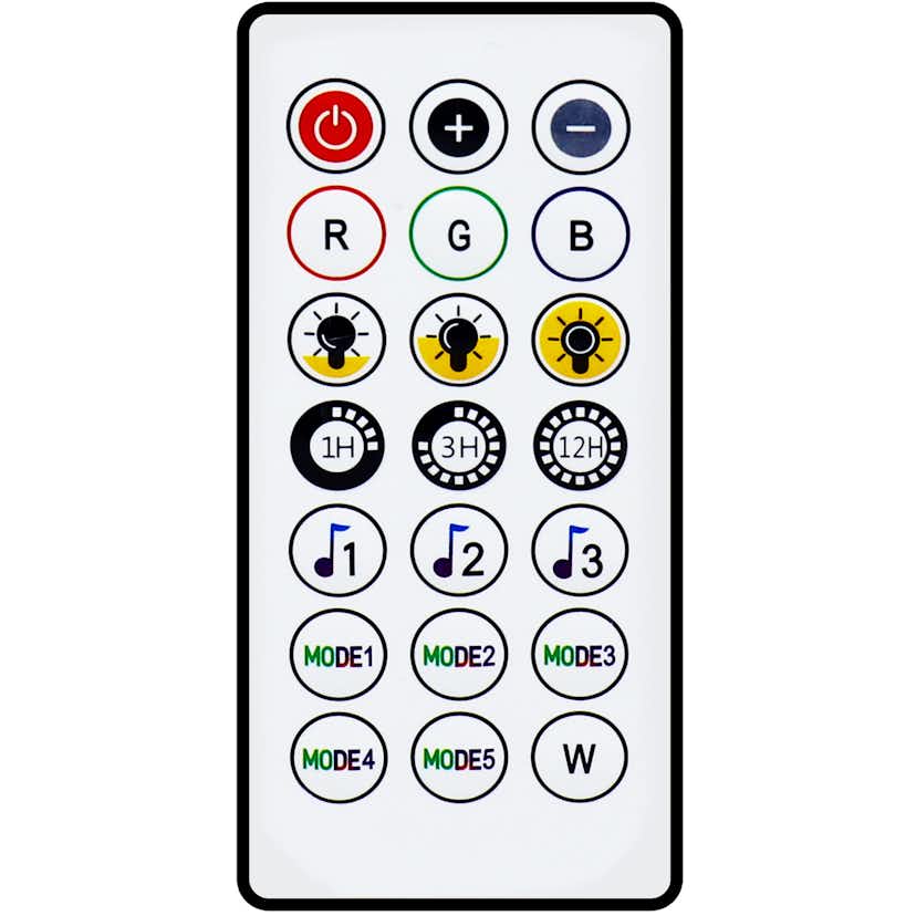 RGB-ljusslinga LogiLink Med Fjärrkontroll och WiFi Tuya IP65 3 m