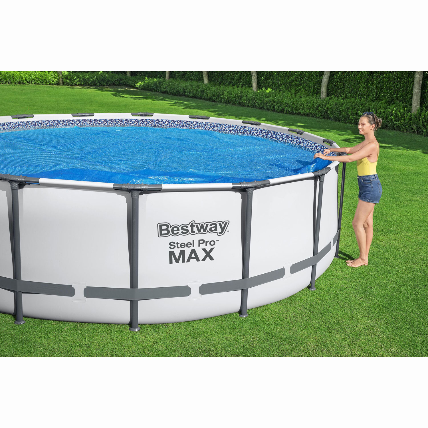 Poolskydd Bestway Flowclear Solar Ø5,27 m