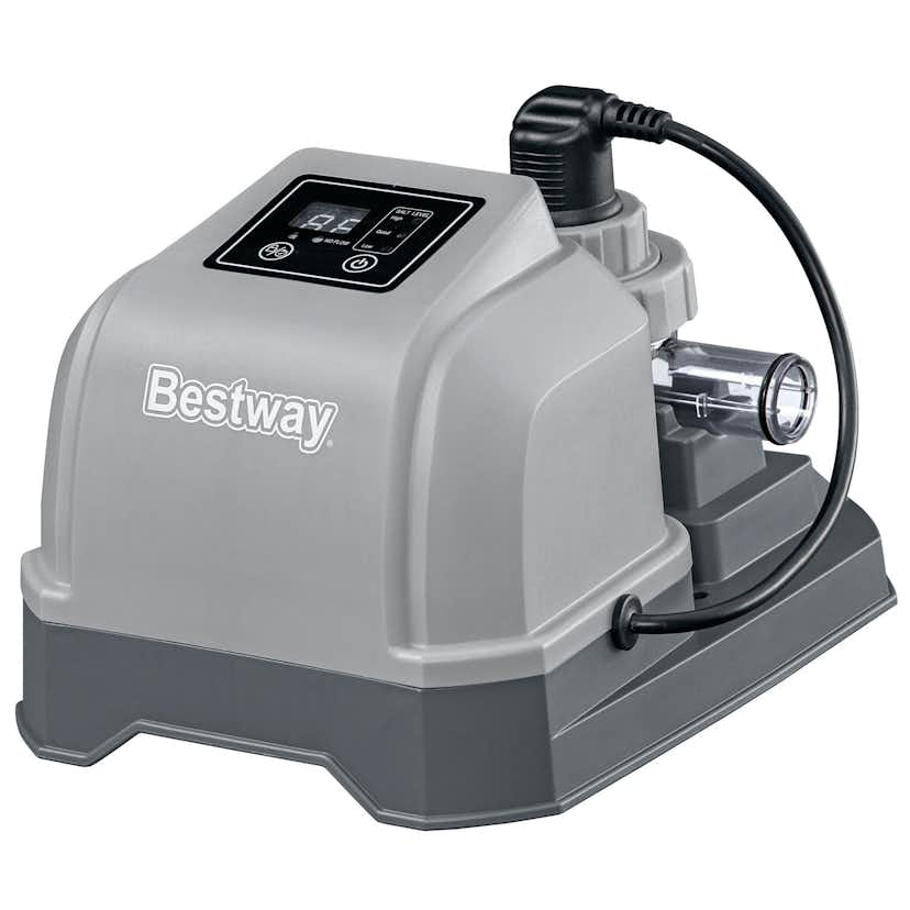 Saltvattenklorinator Bestway Hydrogenic 2 g/h för Poolkemi & Klortabletter