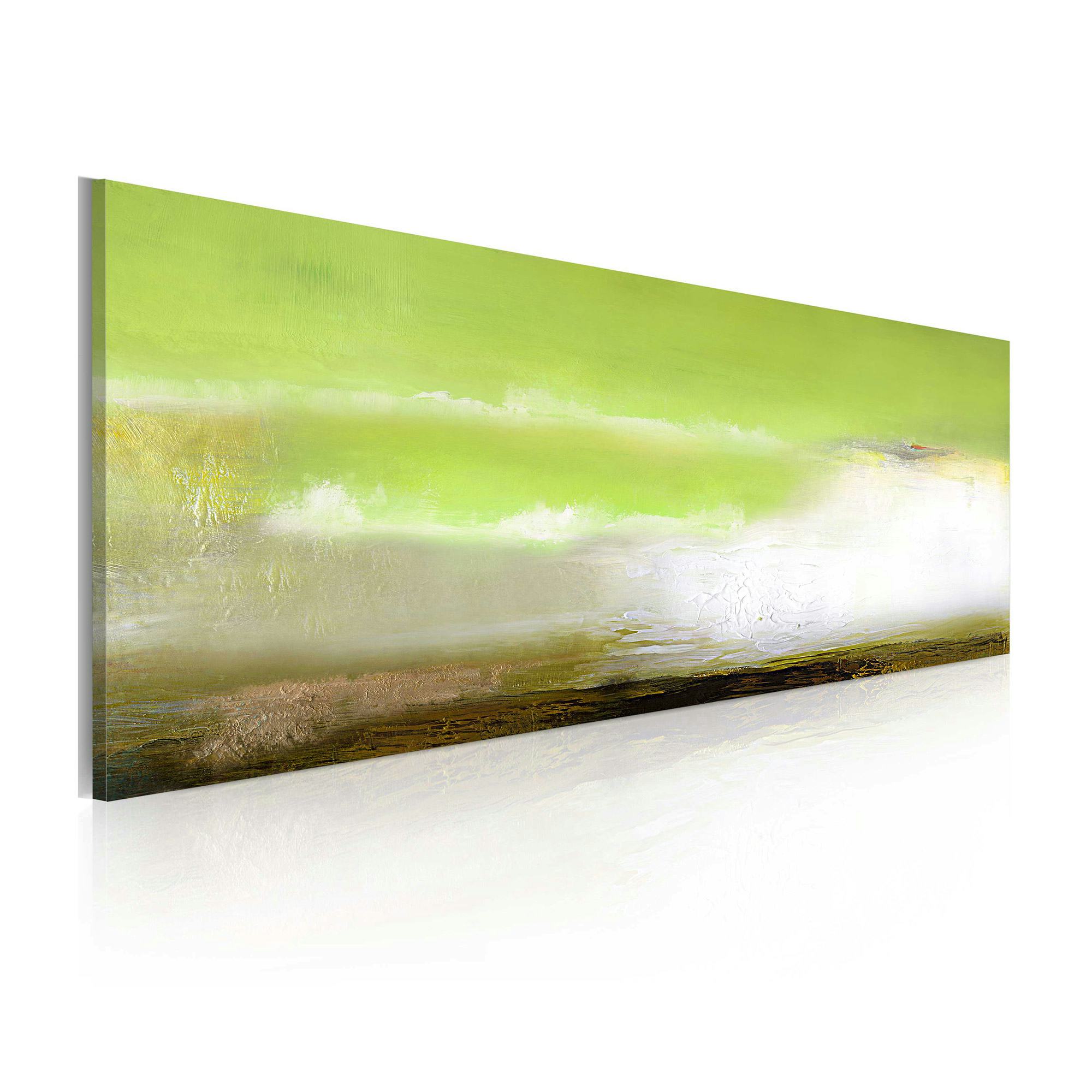 Handmålad Tavla Arkiio Sjöskum 100x40