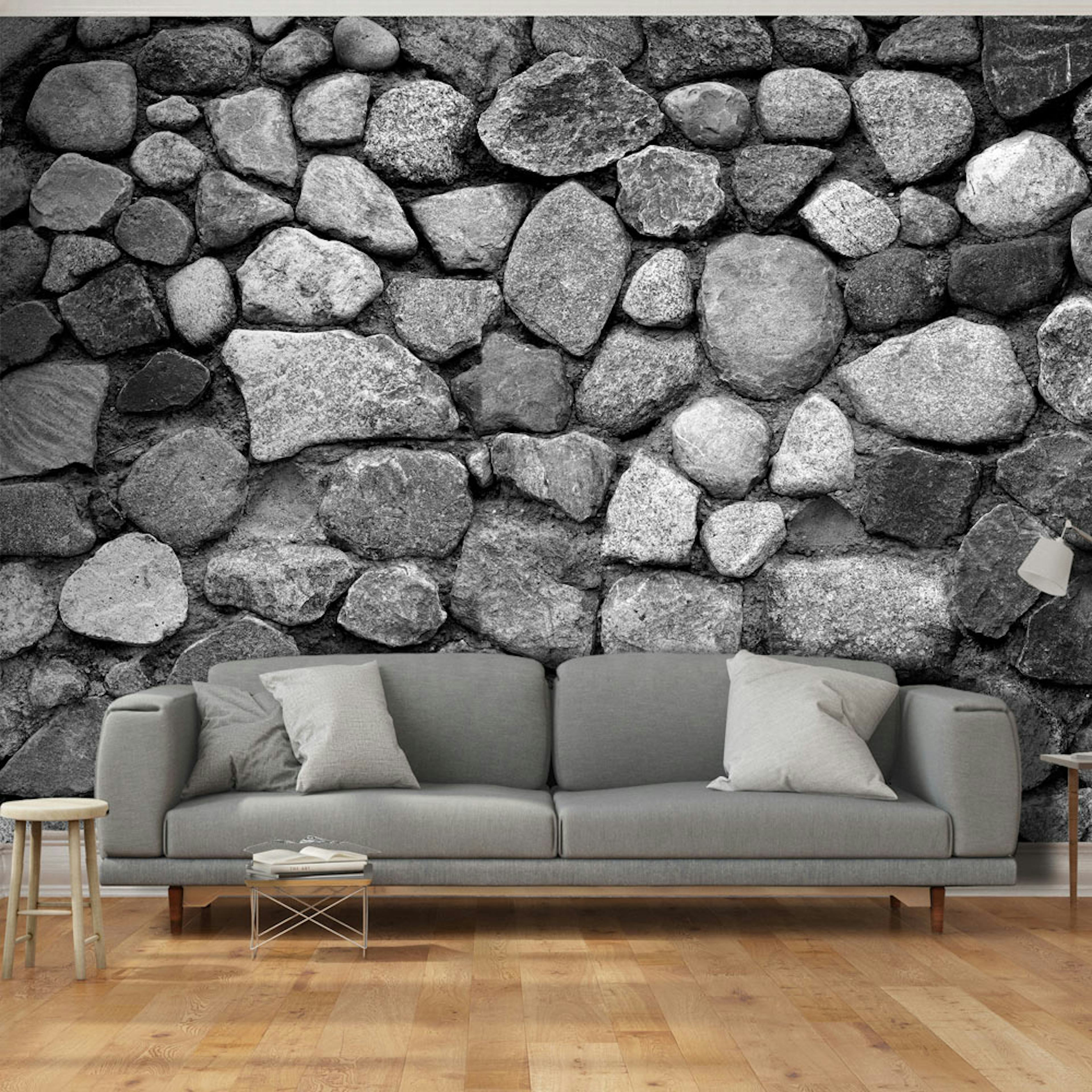 Fototapet Arkiio Självhäftande Grey Defence