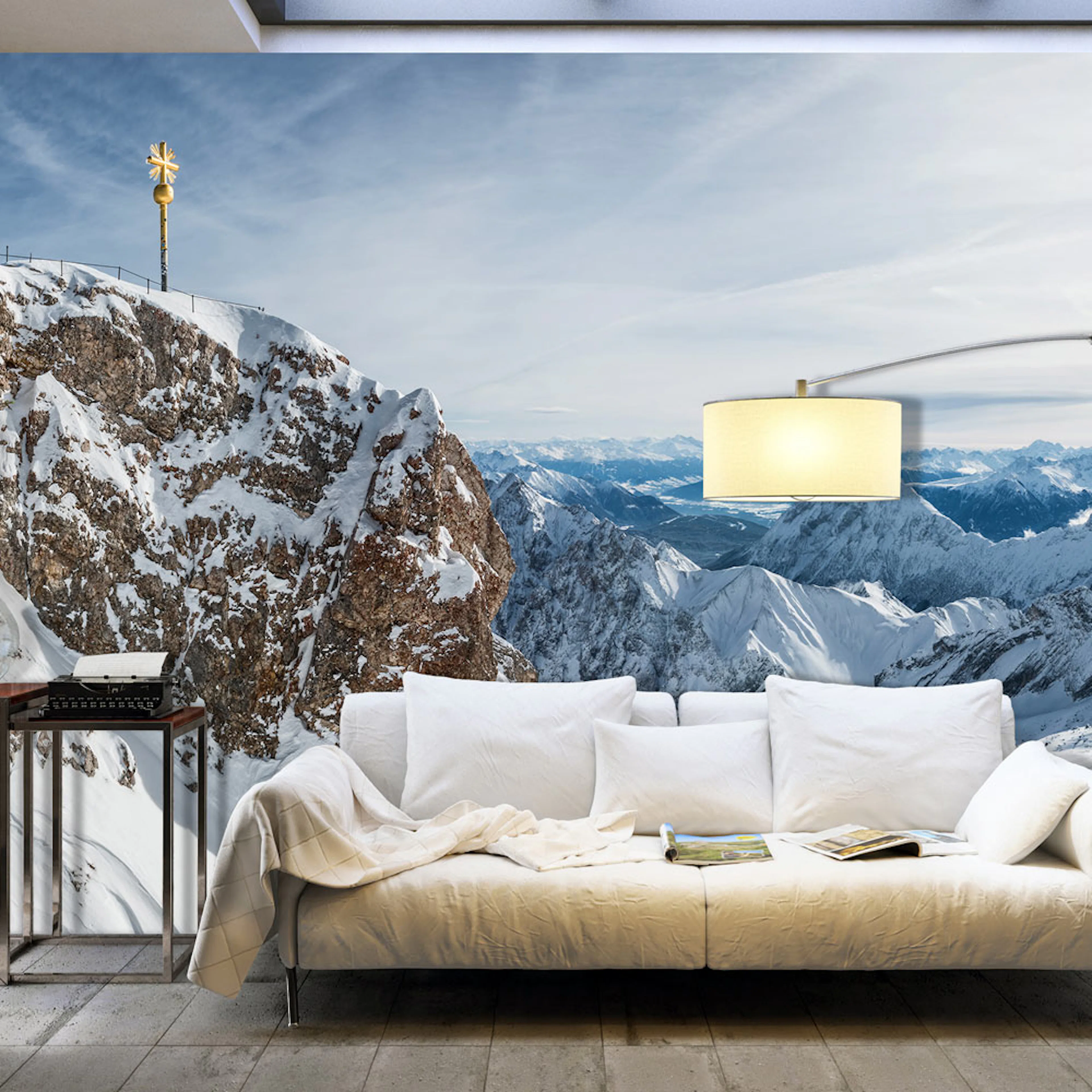 Fototapet XXL Arkiio Winter in Zugspitze 500x280 cm