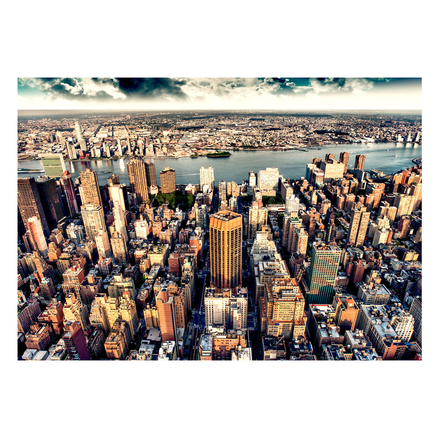Fototapet Arkiio Bird's Eye View Of New York 450x315 cm