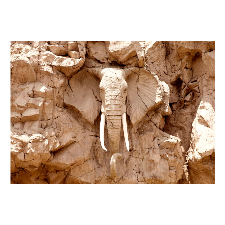Fototapet Arkiio Stone Elephant South Africa 450x315 cm