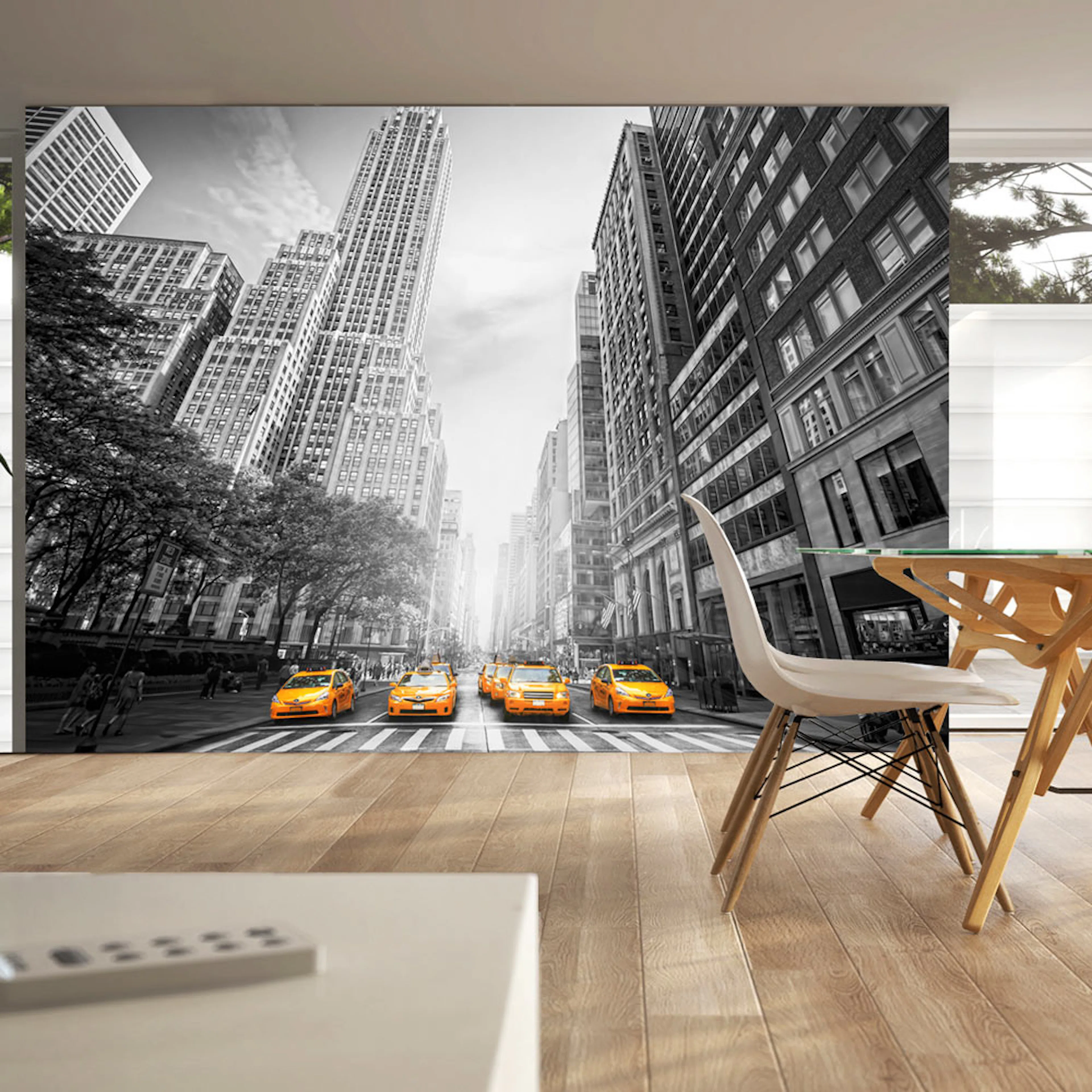 Fototapet Arkiio New York Arkiio Yellow Taxis 450x315 cm