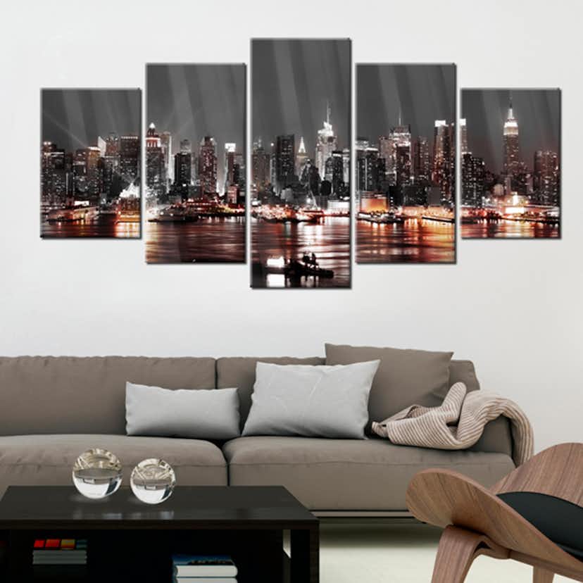 Akrylglastavla Arkiio Gray City