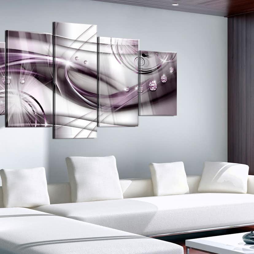 Akrylglastavla Arkiio Violet Glow