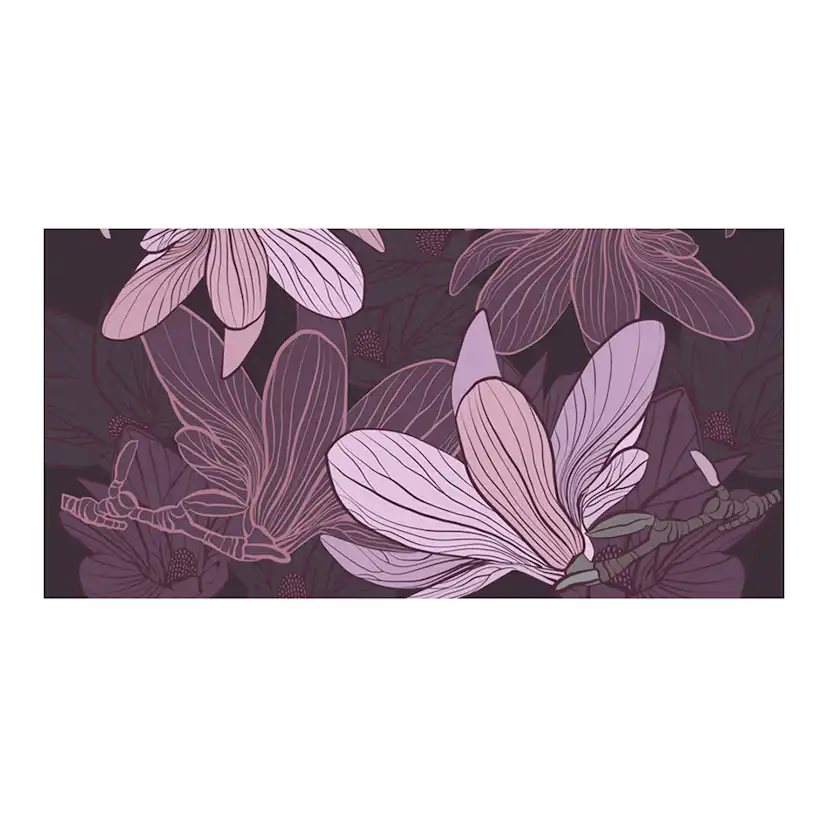 Fototapet XXL Arkiio Dreamy flowers 550x270 cm