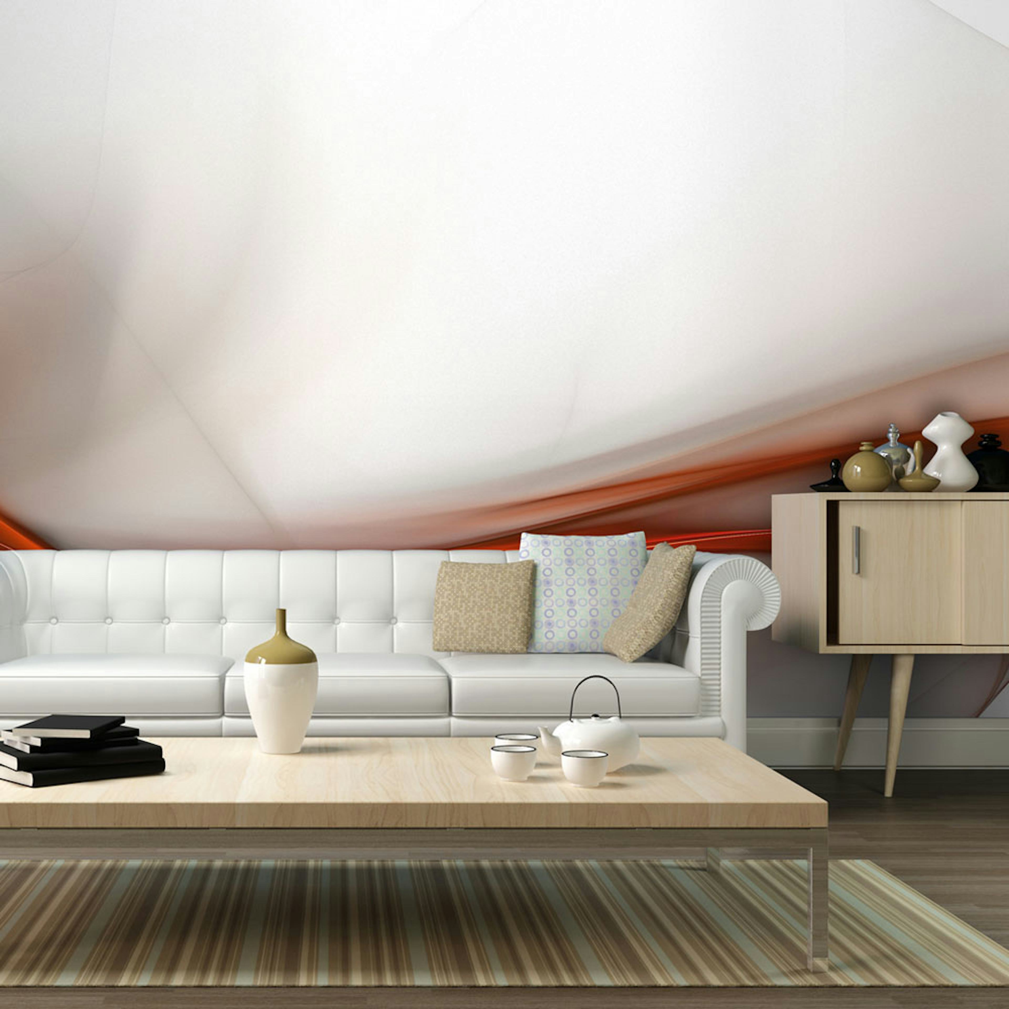 Fototapet Arkiio Elegant Orange Design