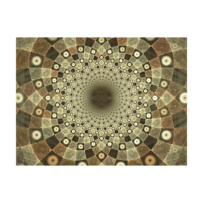 Fototapet Arkiio Brown Mosaic