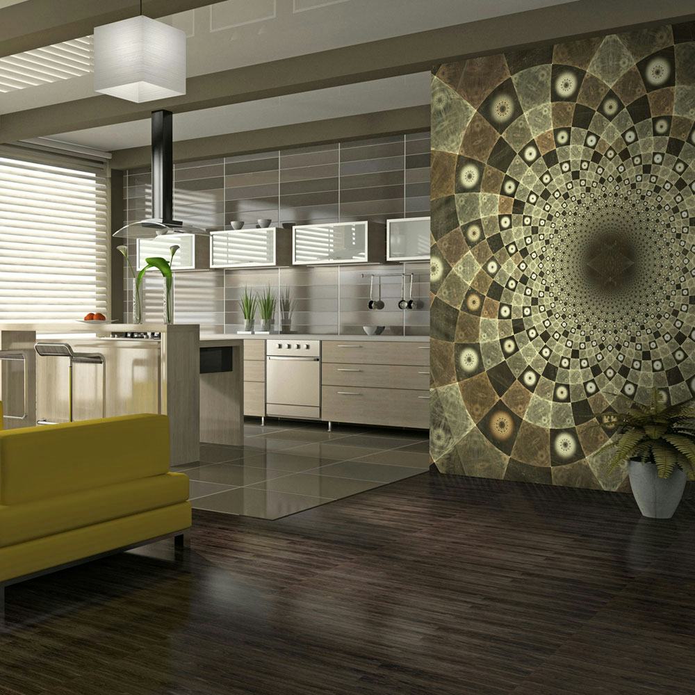 Fototapet Arkiio Brown Mosaic