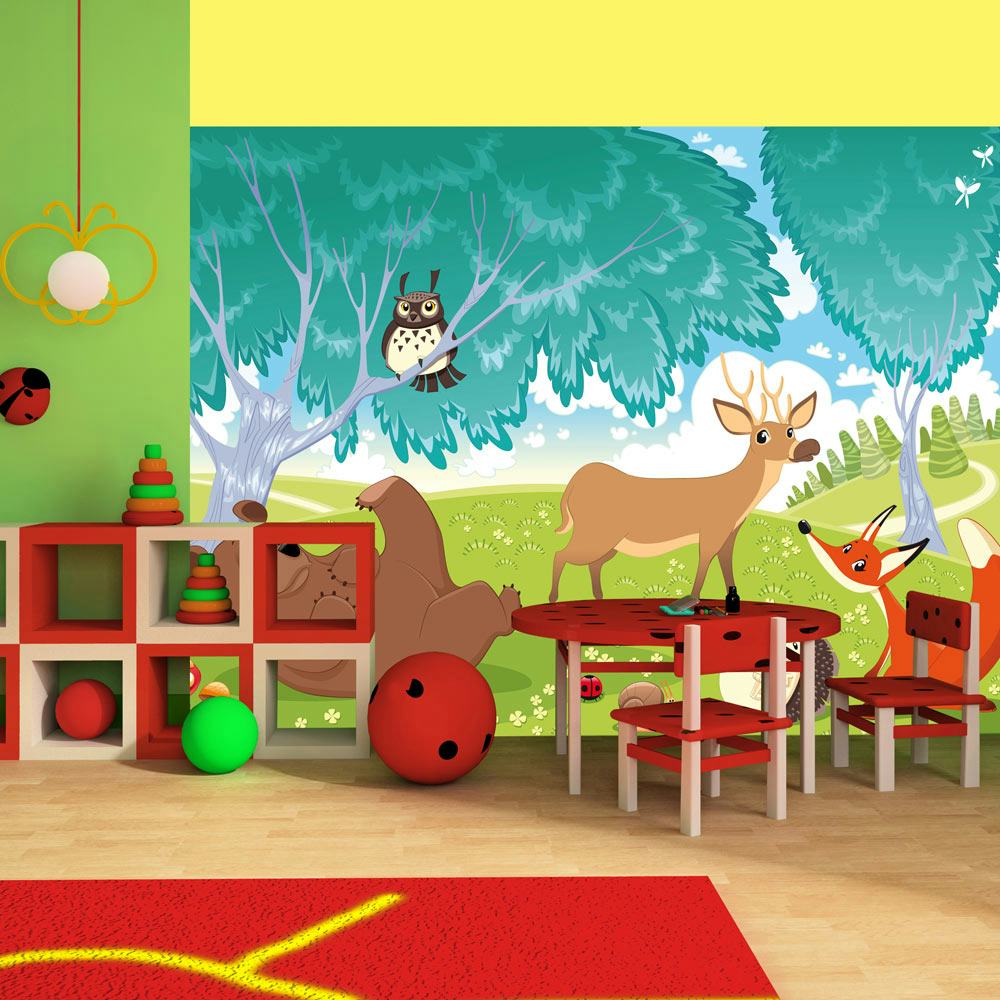 Fototapet Arkiio Djuren I Farthing Wood