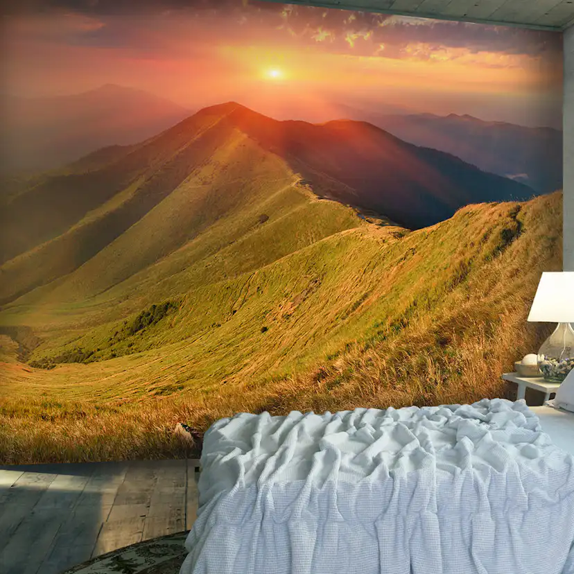 Fototapet Arkiio Vackert Höstlandskap, Karpaterna