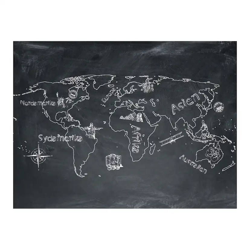 Fototapet Arkiio Liten Resa. Stor Resor Tyska