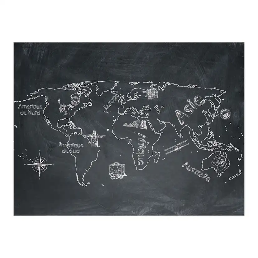 Fototapet Arkiio Liten Resa. Stor Resor Franska