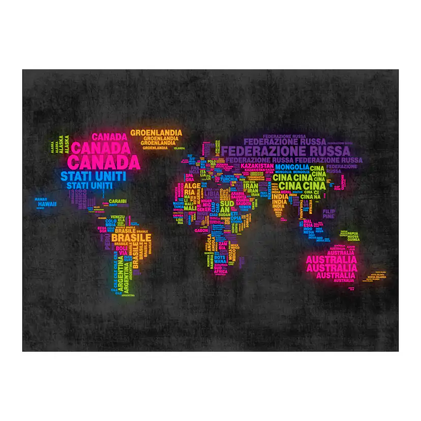 Fototapet Arkiio Karta, Italiensk Färger