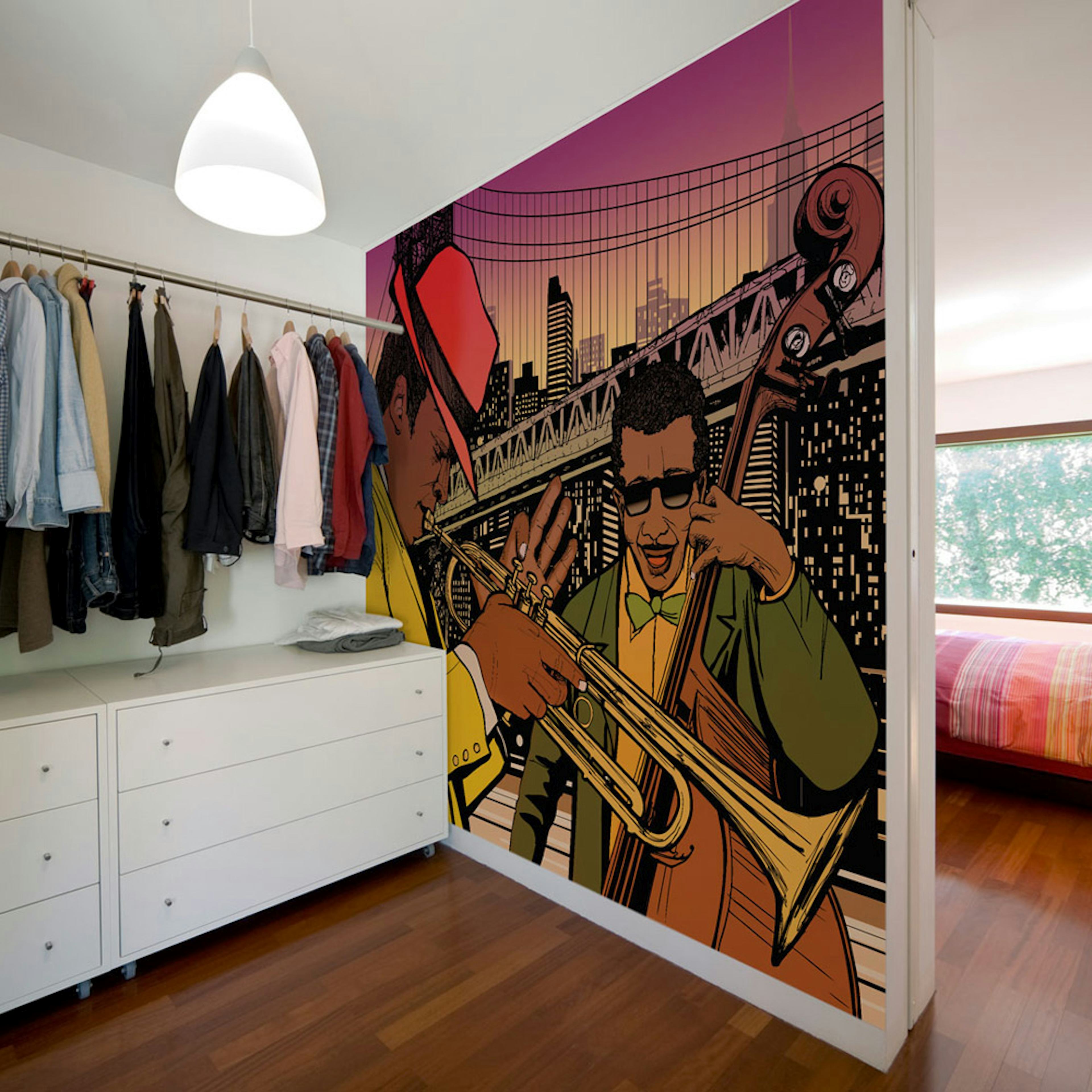 Fototapet Arkiio Jazz På Kvällen