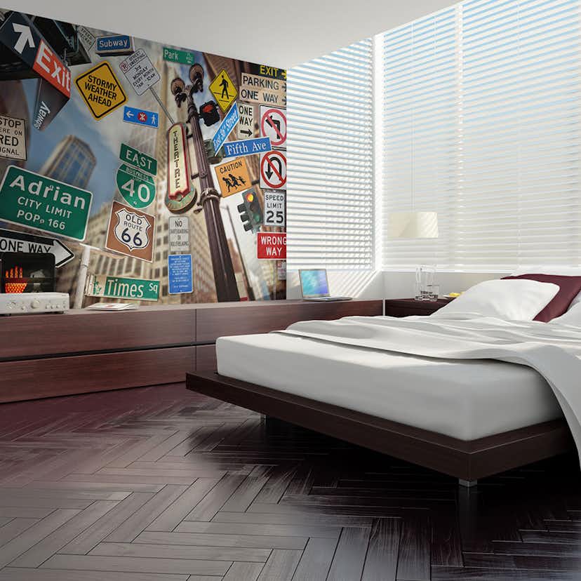 Fototapet Arkiio New York Signposts