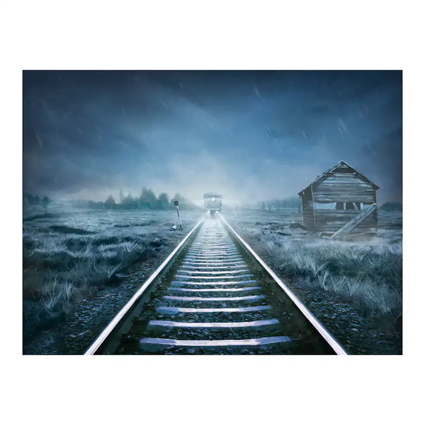 Fototapet Arkiio Spöktåget