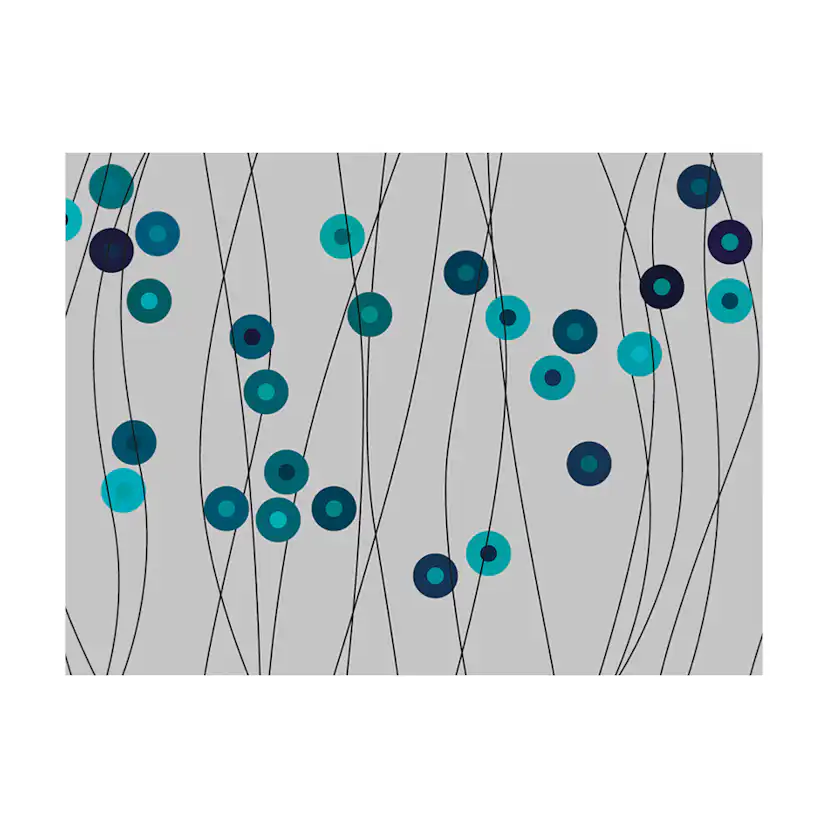 Fototapet Arkiio Azure Knappar