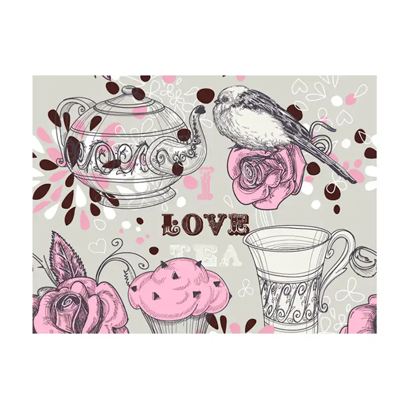 Fototapet Arkiio Afternoon Tea