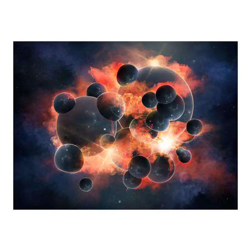 Fototapet Arkiio Alfastrålarna