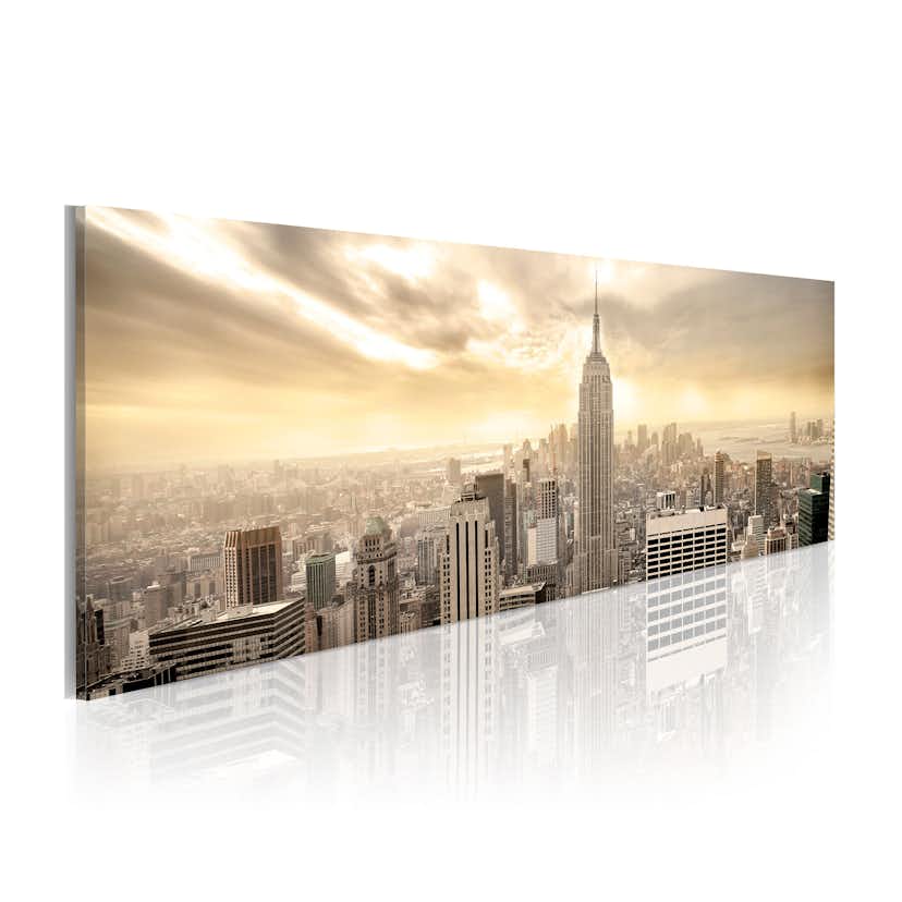 Tavla Arkiio New York City Among The Clouds