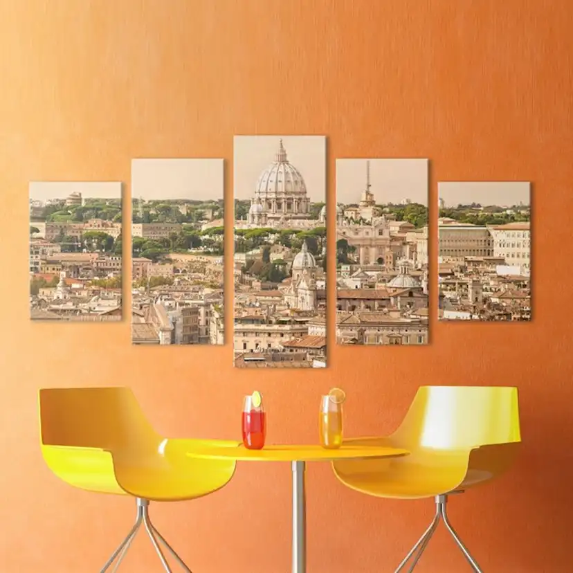 Tavla Arkiio The roofs Of The Eternal City