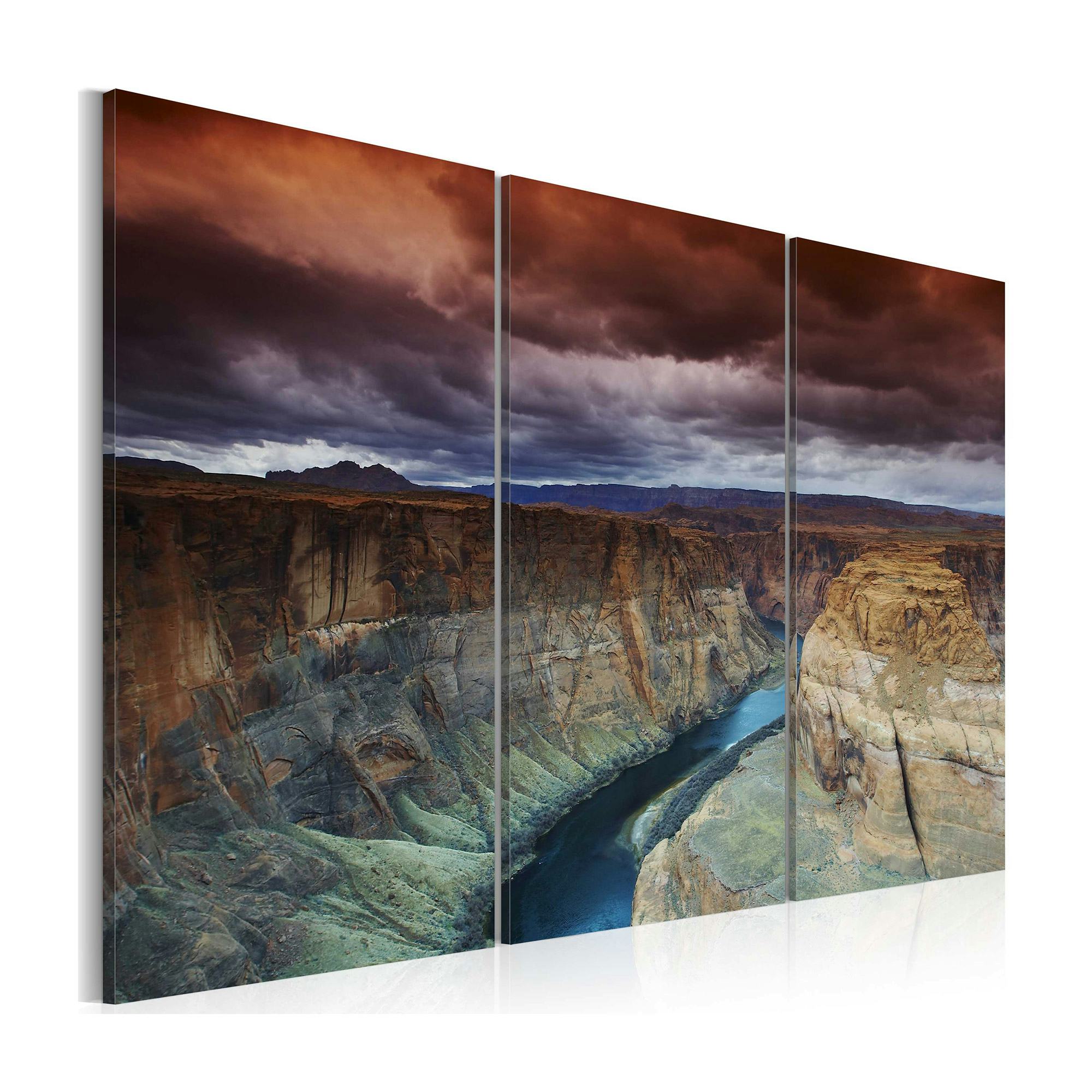 Tavla Arkiio Clouds Over The Grand Canion In Colorado