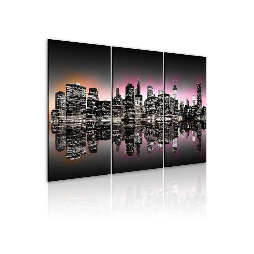 Tavla Arkiio Staden Som Aldrig Sover New York