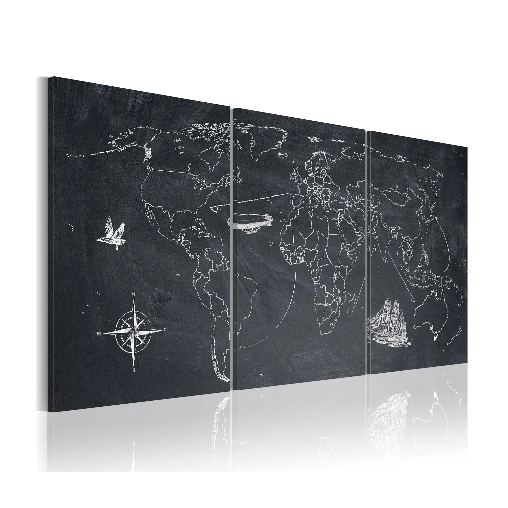 Tavla Arkiio Efter Fotspår Columbus