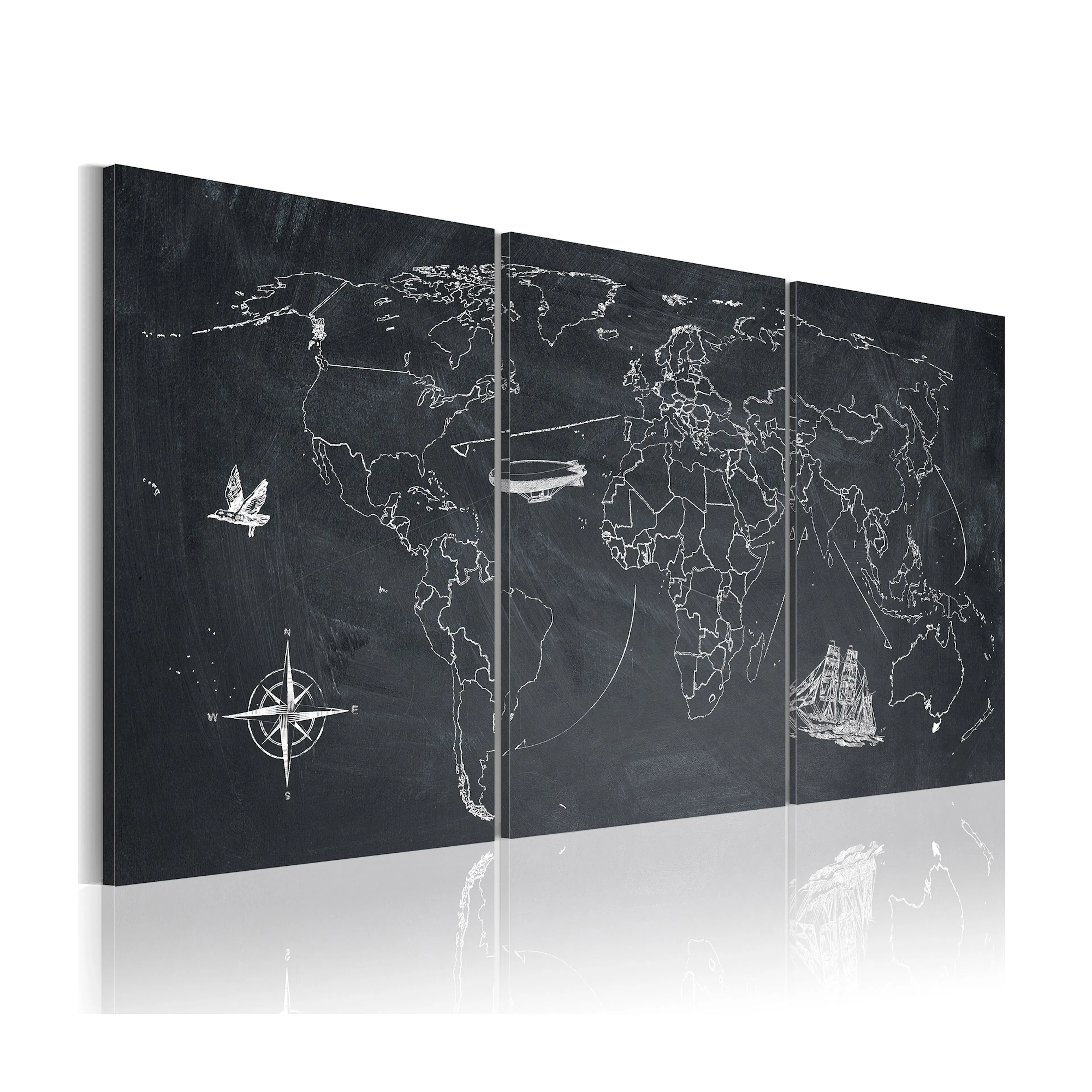 Tavla Arkiio Efter Fotspår Columbus