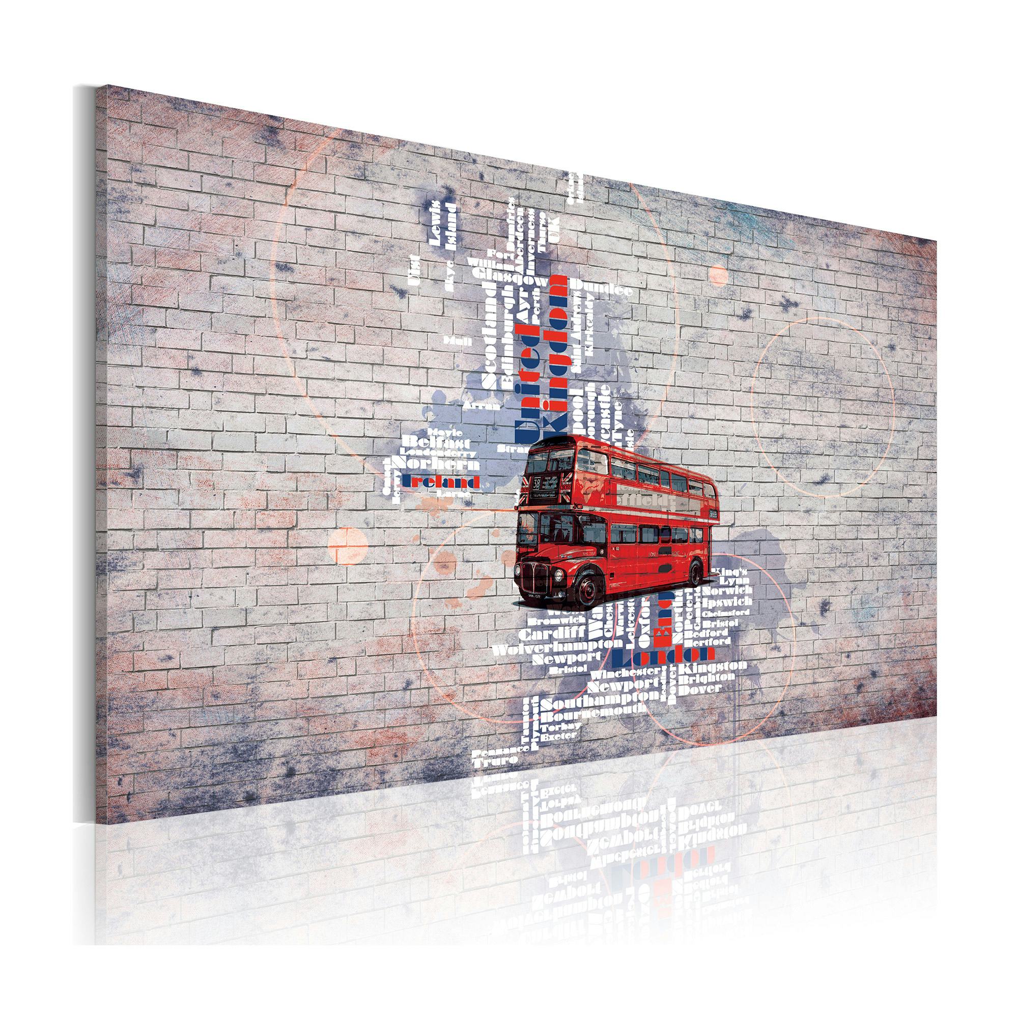 Tavla Arkiio Runt Storbritannien Av Routemaster