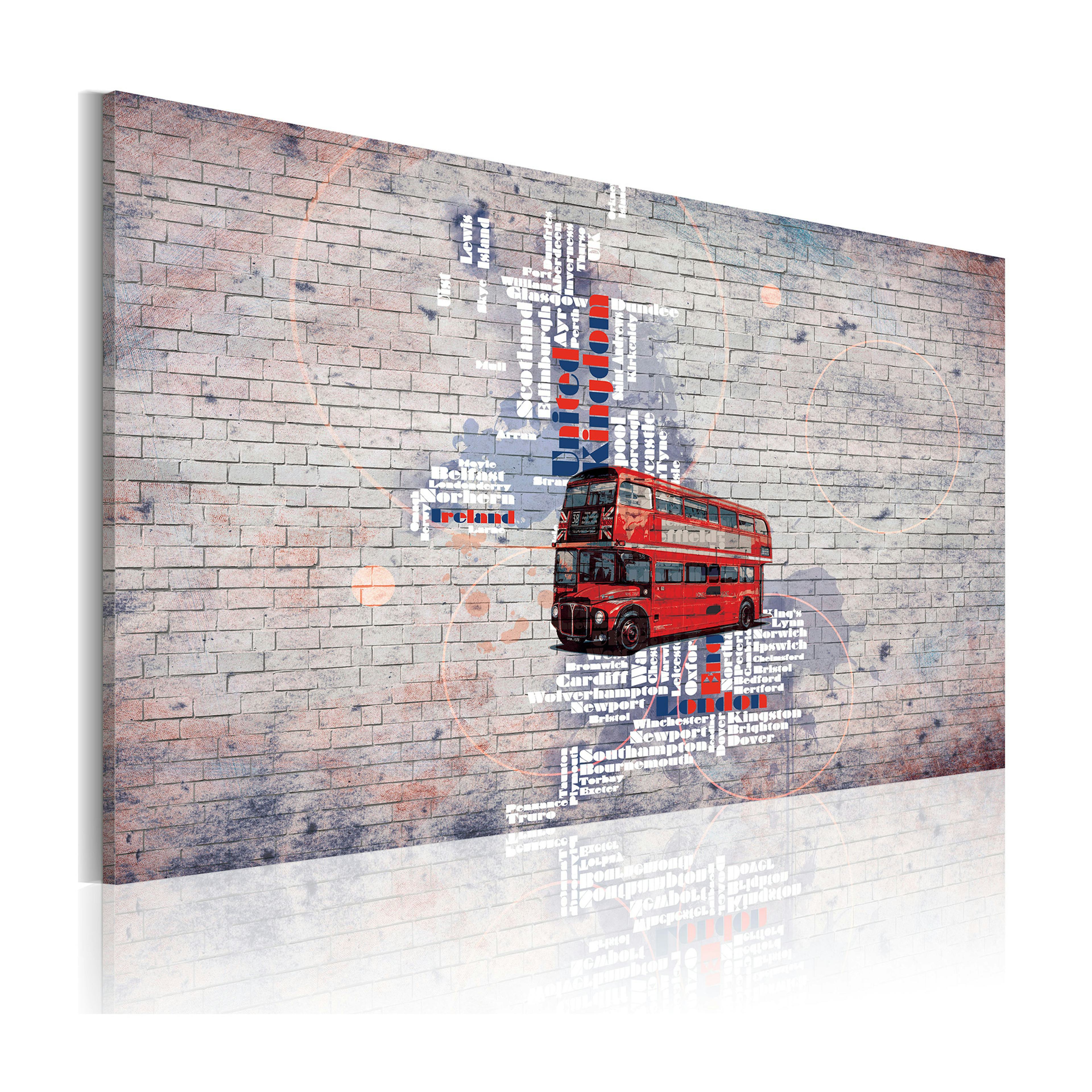 Tavla Arkiio Runt Storbritannien Av Routemaster