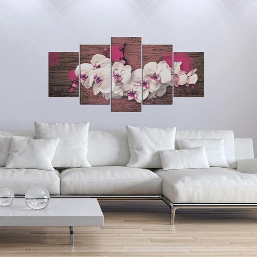 Tavla Arkiio Glädje Och Orkidé