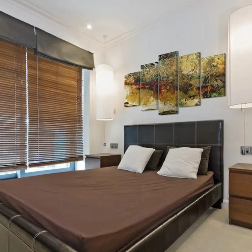 Tavla Arkiio Trädgård Abstrakt