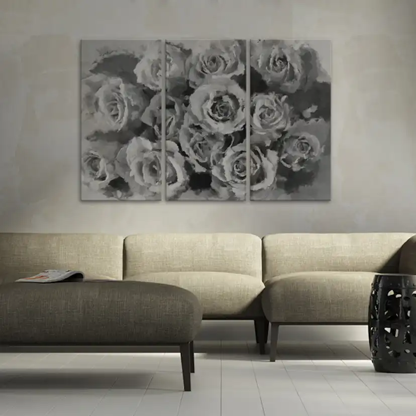 Tavla Arkiio Tolv Roses Triptych