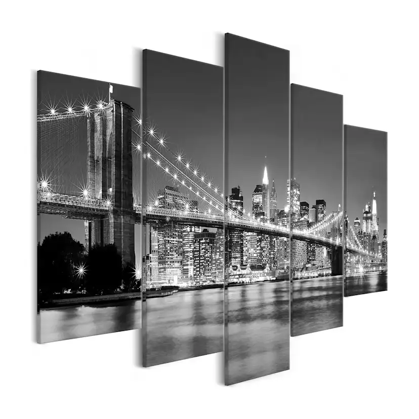 Tavla Arkiio Dream About New York 5 delar 225x100